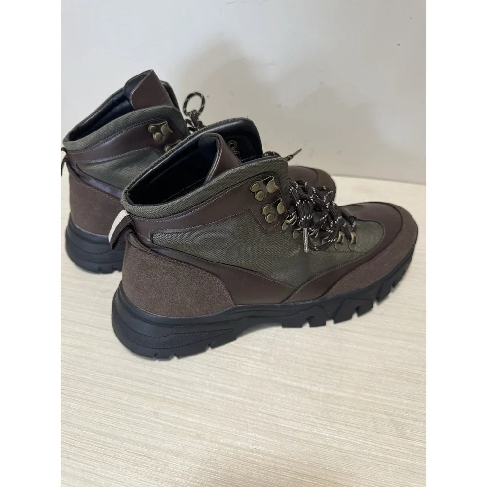 Steve Madden‎ Men's Outdoor Hiking Boots – Brown/Olive – Size 13